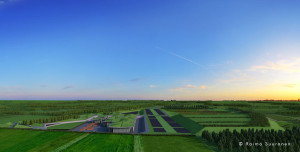 exterior aerial rendering